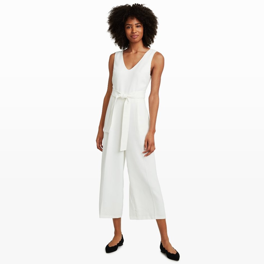 Club Monaco Torela Jumpsuit (Olive)